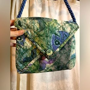 Handmade Boho Quilted Cotton Handbag